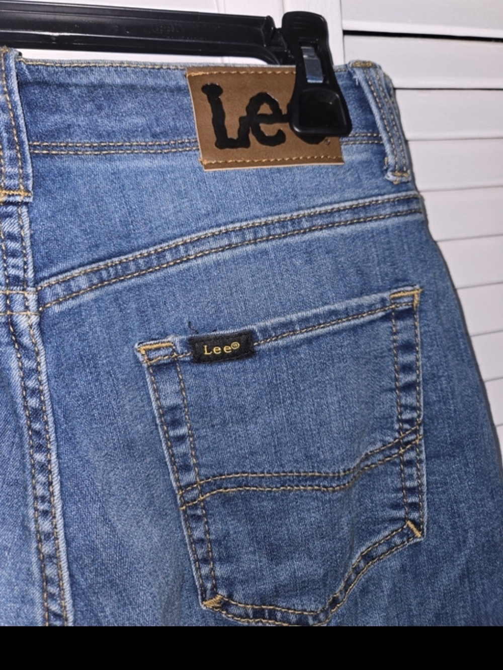 Lee Extreme Comfort Tapered Leg Stretch Jeans Blue Waist 14 R New - Picture 4 of 9